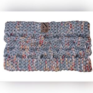 Nollia Gray and Multicolor Knit Headband